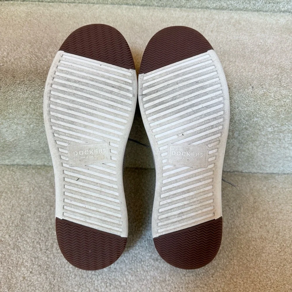 Dockers Franklin Smart Series Knit Lace Up Sneaker‎ Tan Beige Men’s 11.5